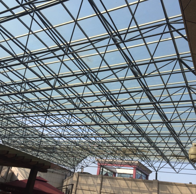 天元涉外景園網架鋼結構工程項目